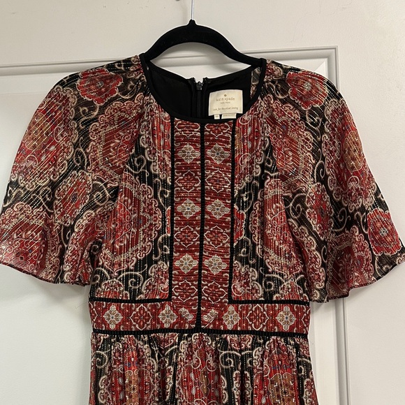 Kate Spade Red and Black Formal Dress - Picture 3 of 9